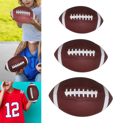 American Football, Official Football Versatile Lightweight Equipment Rugby Ball Competition Ball for Outdoor Indoor Sports