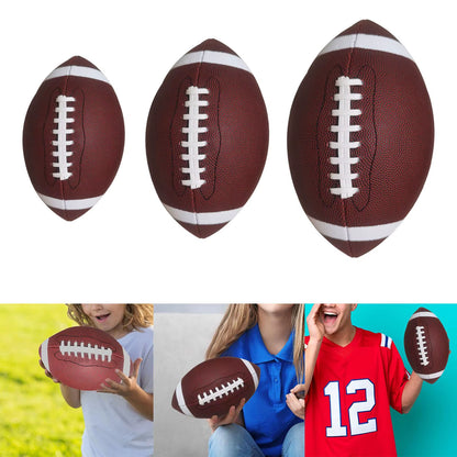 American Football, Official Football Versatile Lightweight Equipment Rugby Ball Competition Ball for Outdoor Indoor Sports