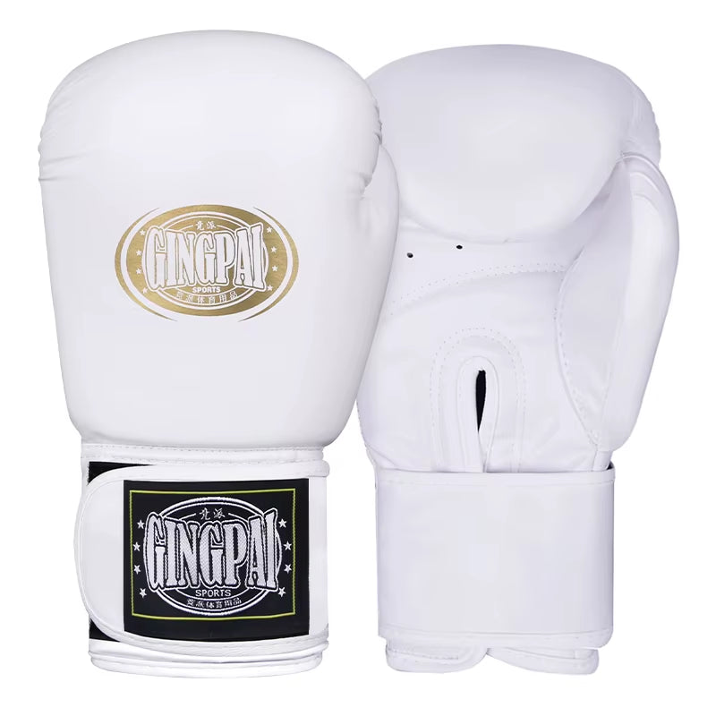 10 Colors Grappling Glove 6 8 10 12Oz Professional Kick Boxing Gloves PU Karate Muay Thai Guantes MMA Sanda Training De Boxe