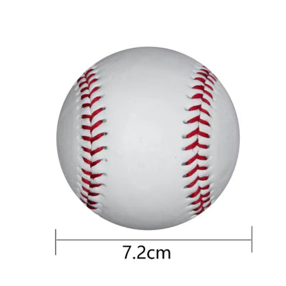 High Quality 9-Inch 7.2Cm Handmade Baseball PVC Upper with Soft Baseball Softball Training Practice Baseball Sports Training