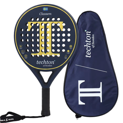 New 2023 Tennis Padel Racket Paddle Racquet EVA Soft 100%/3K/12K Carbon Fiber 3D Hexgon Padel Paddle for Beginner with Cover Bag