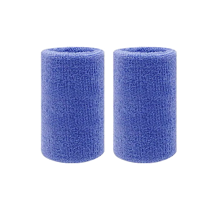 2 Pcs Towel Sports Wristbands Tennis Sweat Bands Wrist Guard for Basketball Volleyball Padel Fitness Sweatbands Wrist Wrap Cuff