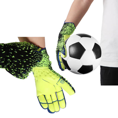 Professional Goalkeeper Gloves Adults Kids Football Latex Thickened Protection Goalkeeper Soccer Sports Football Goalie Gloves