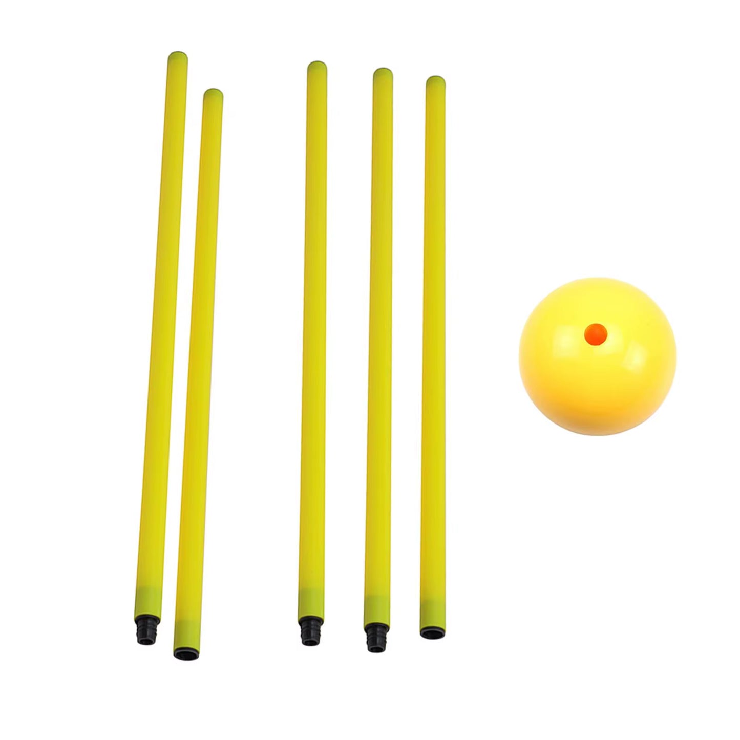 Training Marker Football Sign Pole Wear Resistant Multipurpose 50Cm/Per Football Signs for Outdoor Activity Football Basketball