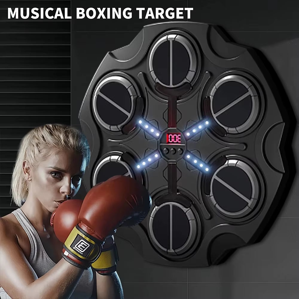 Bluetooth Music Boxing Target Boxing Wall Target Home Boxing Machine Adult Children Fitness Boxing Trainer