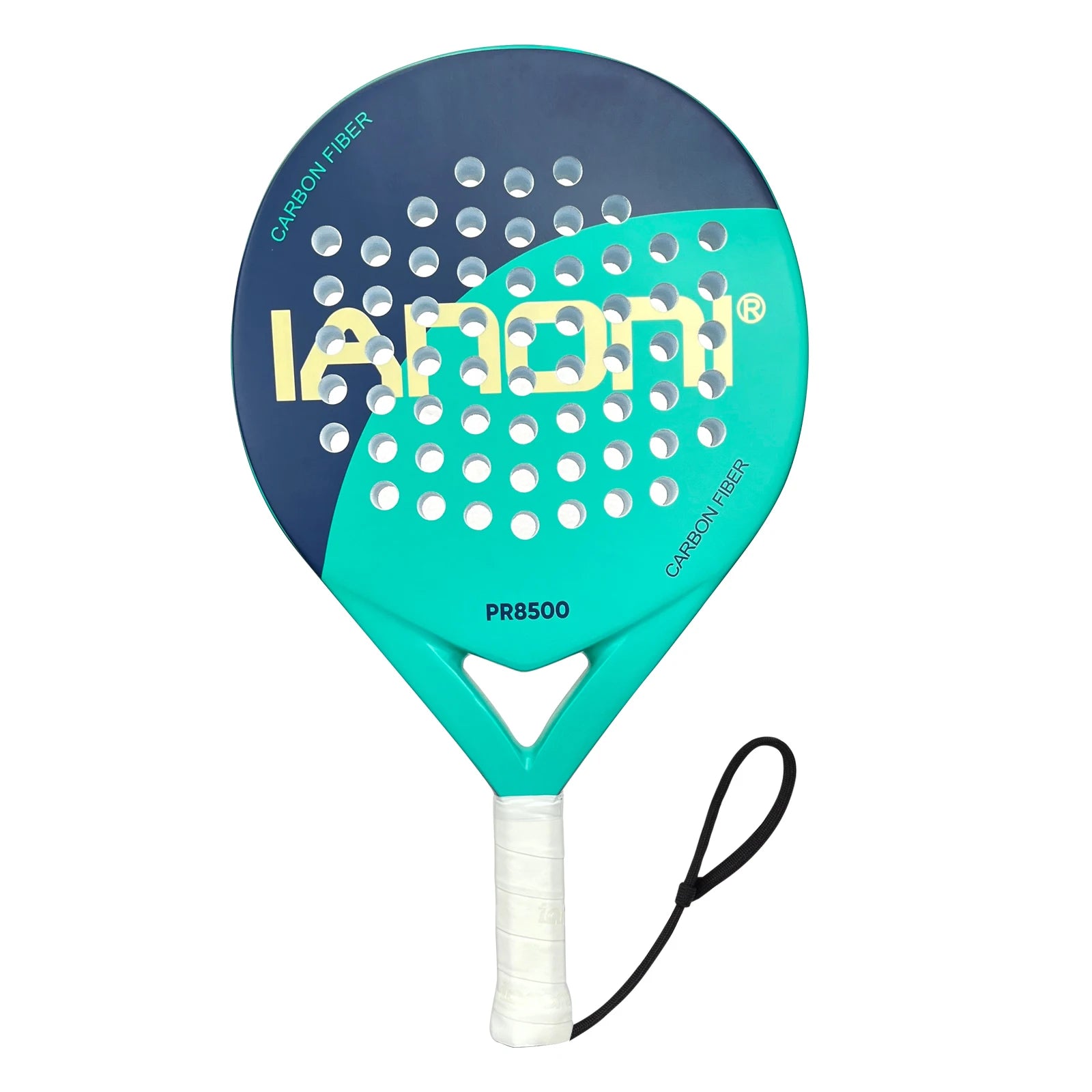 Padel Racket Carbon Fiber Surface with EVA Memory Flex Foam Core Padel Tennis Racquets Lightweight