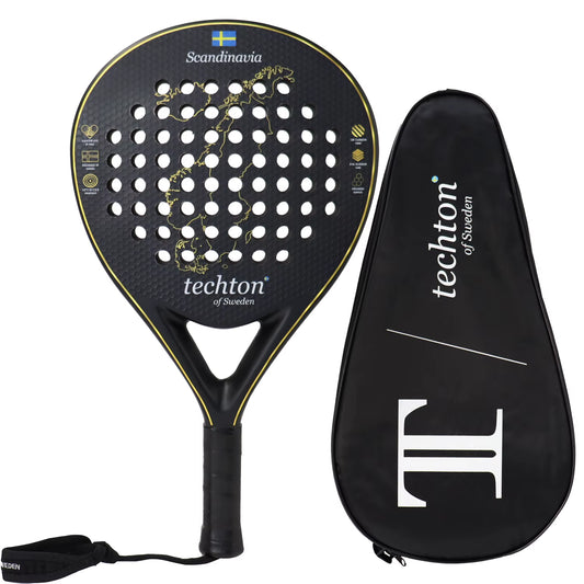 New 2023 Tennis Padel Racket Paddle Racquet EVA Soft 100%/3K/12K Carbon Fiber 3D Hexgon Padel Paddle for Beginner with Cover Bag