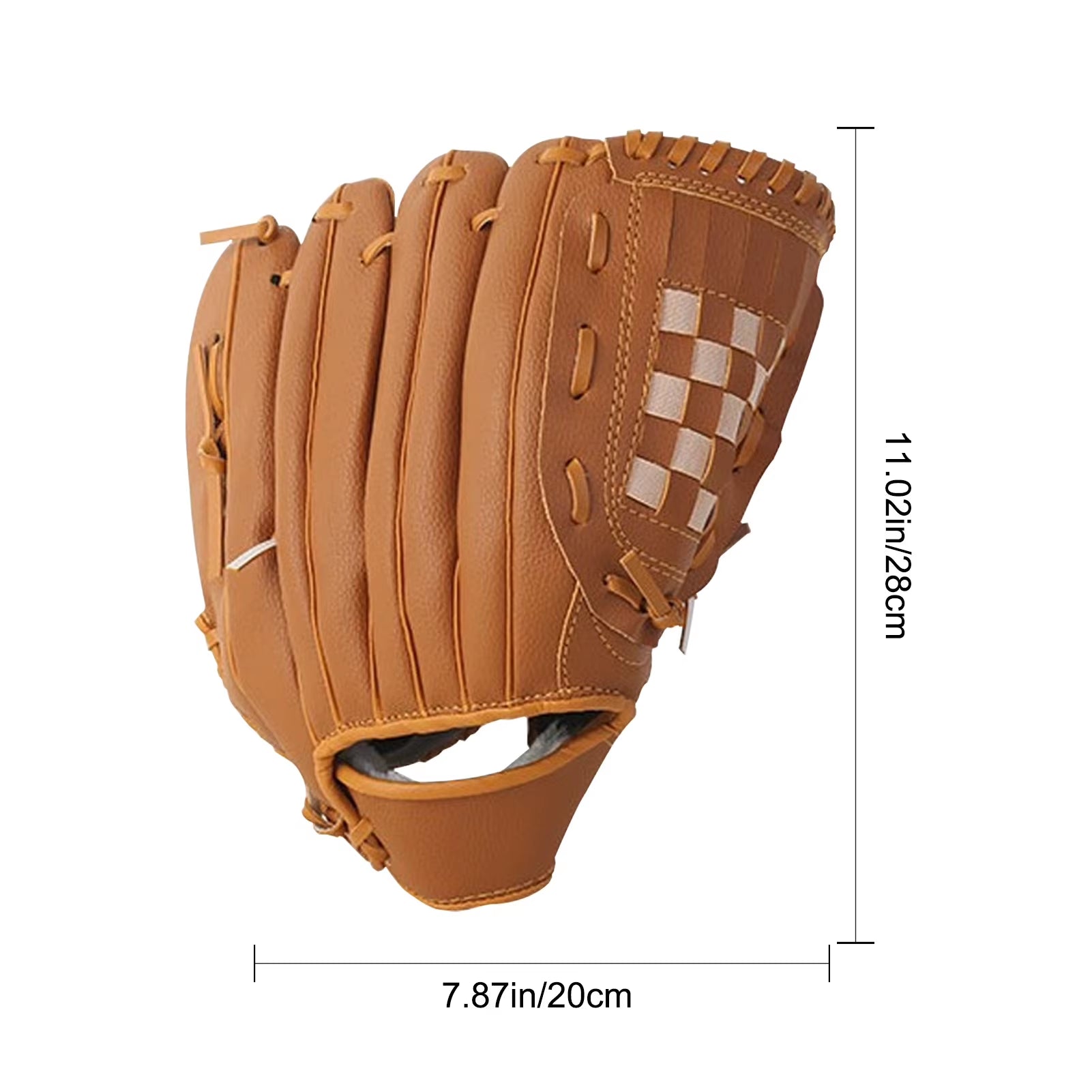 Outdoor Sport Baseball Glove PU Leather Batting Gloves Softball Practice Equipment Baseball Training Competition Glove for Kids