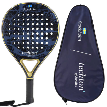 New 2023 Tennis Padel Racket Paddle Racquet EVA Soft 100%/3K/12K Carbon Fiber 3D Hexgon Padel Paddle for Beginner with Cover Bag