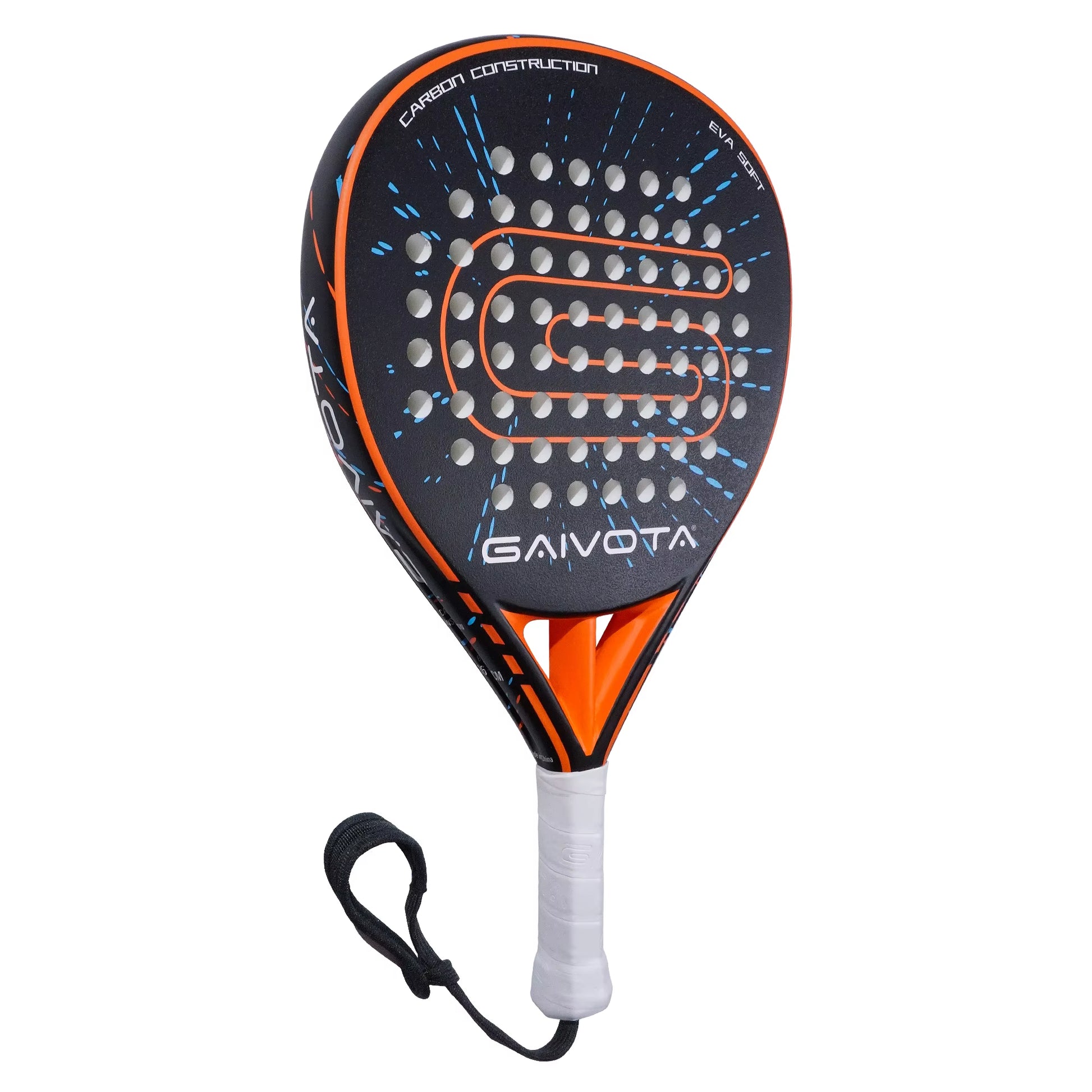 2025 Padel Racket Carbon Fiber Tennis Racket Surface Frosted Treatment+Package