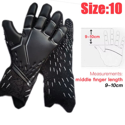 Professional Goalkeeper Gloves Adults Kids Football Latex Thickened Protection Goalkeeper Soccer Sports Football Goalie Gloves