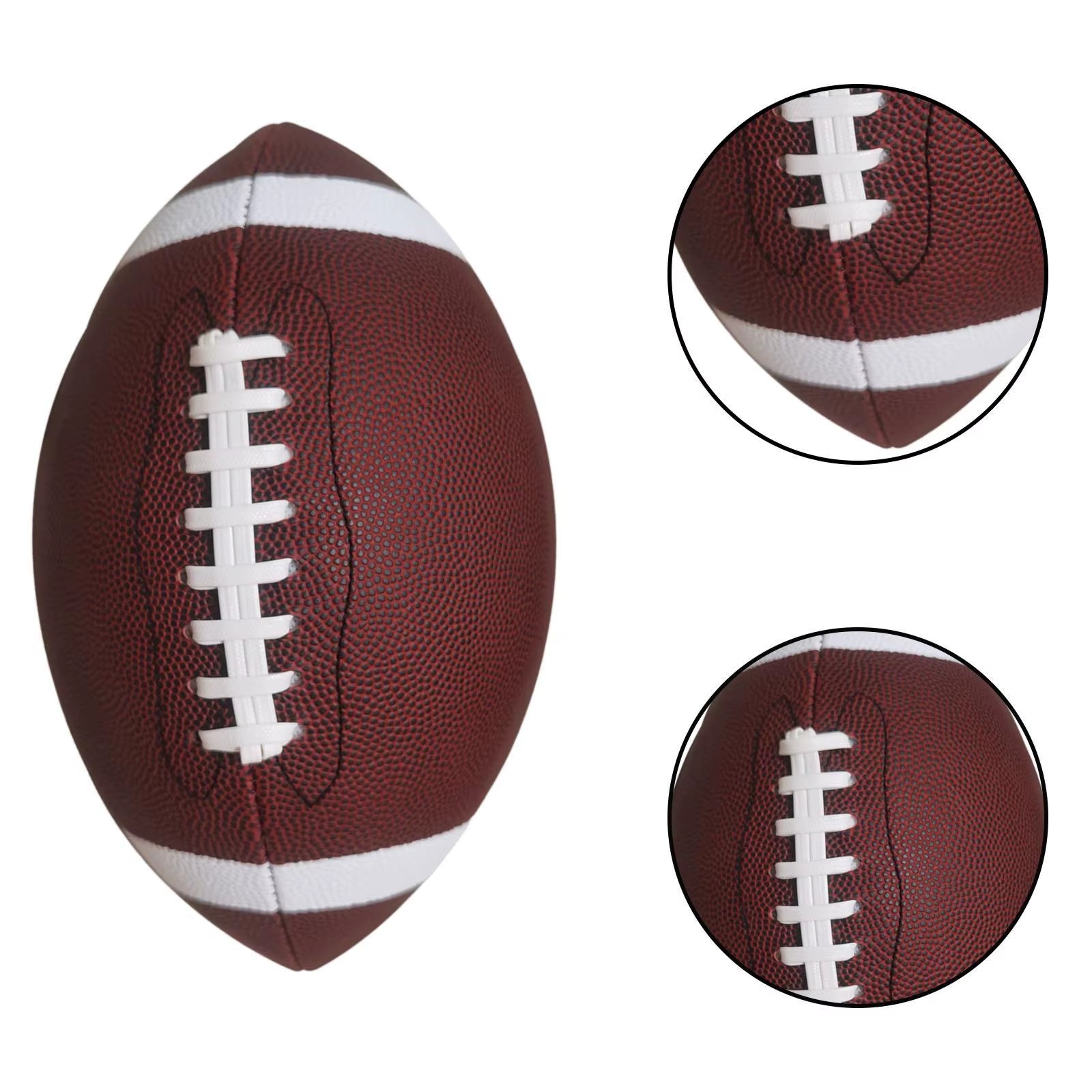 American Football, Official Football Versatile Lightweight Equipment Rugby Ball Competition Ball for Outdoor Indoor Sports