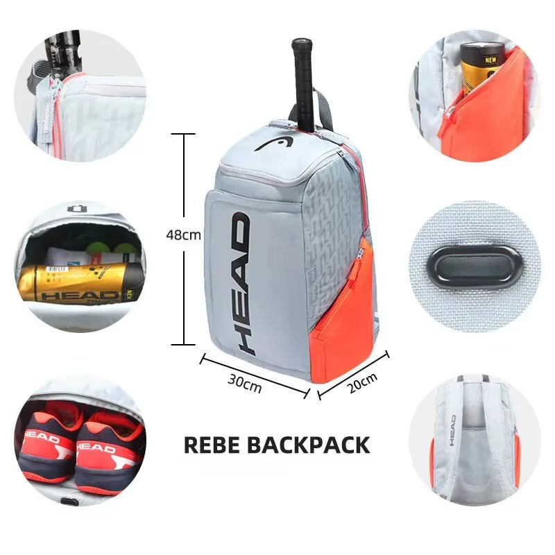 Original Radical Tennis Backpack 2-Pack Rackets Men'S Bag Tenis Bag Women Padel Sports Backpack