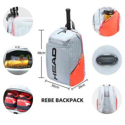 Original Radical Tennis Backpack 2-Pack Rackets Men'S Bag Tenis Bag Women Padel Sports Backpack