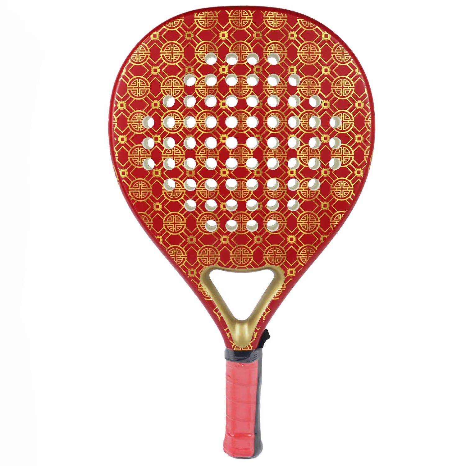 Padel Racket Carbon Fiber Padel Paddle with Foam Core 365G Paddle Performance Padel for Advanced Skill