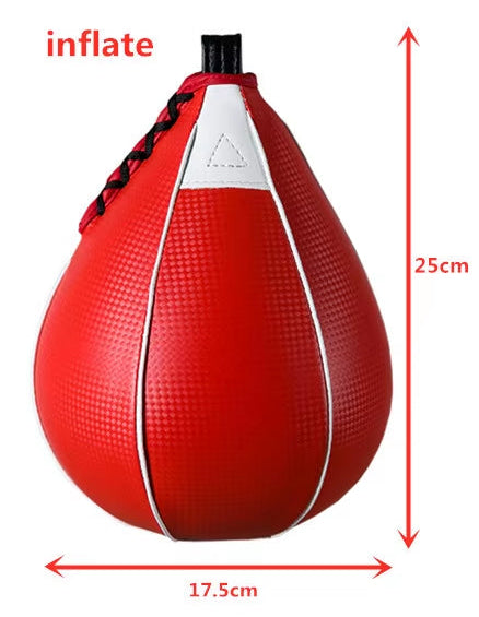 Mma Fight Reaction Speed Balls Muay Thai Punch Boxe Fitness Sports Equipment Training PU Punching Ball Pear Boxing Bag