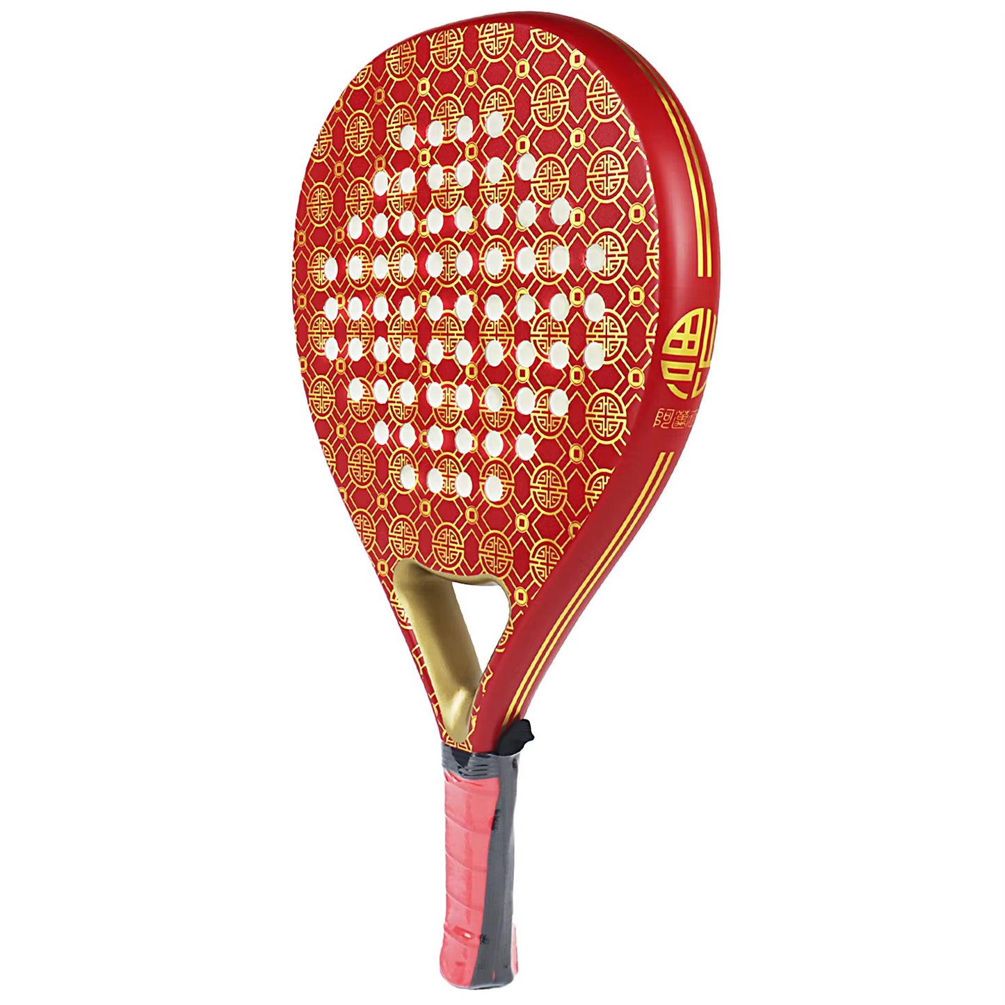 Padel Racket Carbon Fiber Padel Paddle with Foam Core 365G Paddle Performance Padel for Advanced Skill