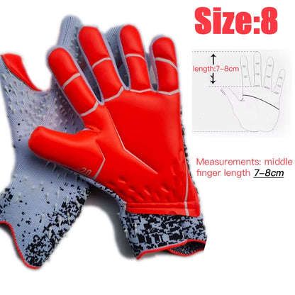 Professional Goalkeeper Gloves Adults Kids Football Latex Thickened Protection Goalkeeper Soccer Sports Football Goalie Gloves