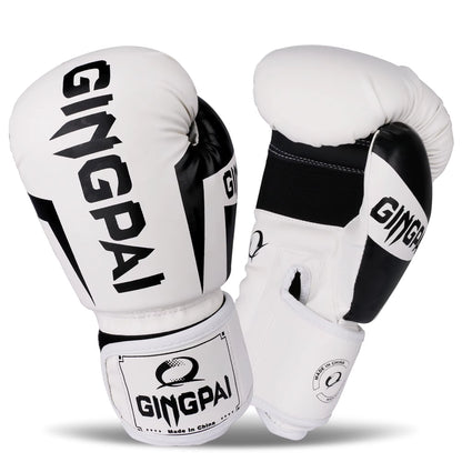 6/8/10/12Oz Kids Women/Men Boxing Gloves Sanda Sparring Muay Thai MMA Karate Punch Training Mitts Kickboxing Boxe De Luva DEO