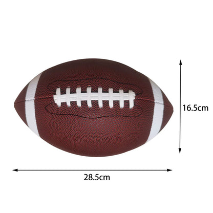 American Football, Official Football Versatile Lightweight Equipment Rugby Ball Competition Ball for Outdoor Indoor Sports